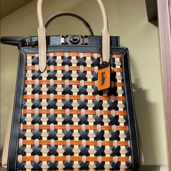 Coach Handbags - Coach hand woven purse.
